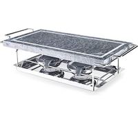 IBILI 755000 Stone Grill Set, Stainless Steel, Grey/Silver, 37 x 18 x 12 cm