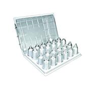 IBILI Piping Nozzle Set, 25 x 18 x 6 cm,Transparent