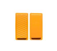 Ibili Nougat Mould Set Plain & Diamonds 2 Pieces, polyethylene, Orange, 23 x 10 x 2 cm