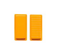 Ibili Nougat Mould Set Trunk & Ounces 2 Pieces, polyethylene, Orange, 23 x 10 x 2 cm