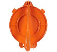 Ibili Tortilla Press 20 cm of Aluminium, Metal, Orange, 20 x 20 x 9 cm
