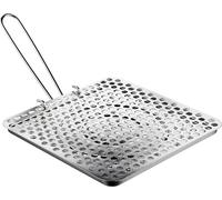 ibili 810400 "Clasica" Foldable Tin Plate Bread Toaster, Silver, 20 x 20 cm