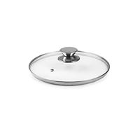 IBILI - 971612 - Glass Lid With Stainless Steel Knob, 12 Cm, Silver