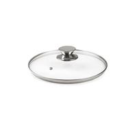 IBILI - 971620 - Glass Lid With Stainless Steel Knob, 20 Cm