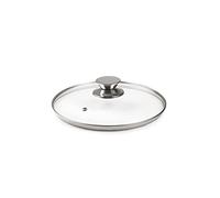 IBILI - 971628 - Glass Lid With Stainless Steel Knob, 28 Cm