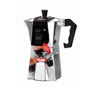 IBILI Bahia Express Moka Pot 9 cups, 450 ml, aluminium, Silver/Black
