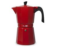 IBILI Bahia Express Moka Pot, Red, 3 Cups, 150 ml, Aluminium