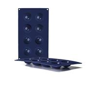 Ibili Blueberry Baking Mould with 8 half-sphere cups Silicone, Blue, 30 x 18 x 3 cm