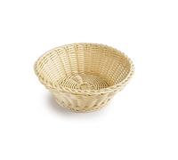 IBILI - Bread Bin Polyratan Gold Round 13 x 6 cm