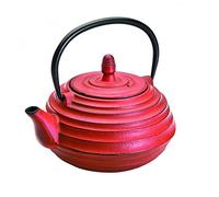 IBILI Cast Iron Blue Teapot, 0.7 Litres, Enamel Interior, Induction Safe