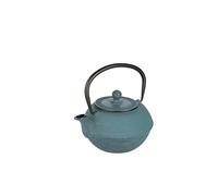 IBILI Cast Iron Blue Teapot, 1.2 Litres, Enamel Interior, Induction Safe