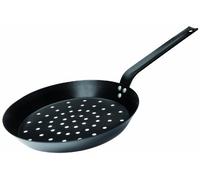 Ibili Chestnut pan Moka 26 cm, metal, Black, 26 x 26 x 10 cm