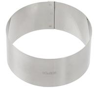 IBILI 716010 Pastry Ring 10x4,5 cm of Stainless Steel, Silver, 10 x 4.5 cm