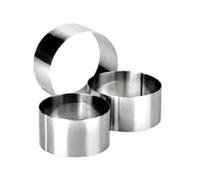 Ibili Clásica - ARO INOX, 6x6 centímetros