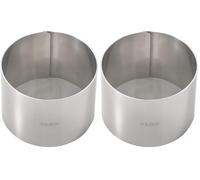 Ibili Clásica - ARO INOX, 8x6 centímetros (Pack of 2)