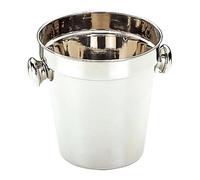 ibili Ice Bucket 14 cm of Stainless Steel, Silver, 14 x 14 x 10 cm, 1.30 L