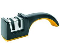 Ibili "Clasica Knife and Scissors Sharpener, Silver/Black/Orange, 20 cm
