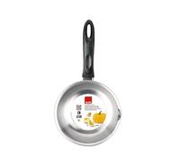 Ibili Saucepan Clásica Belly Shape 10 cm of Stainless Steel/Plastic, Silver/Black