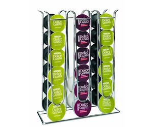 IBILI Dolce Gusto Coffee Capsule Dispenser, 36 Capsules, Chrome-plated Steel