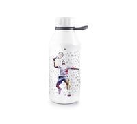 IBILI - Double Wall Tennis Kids 350 Thermo Bottle, 18/10 Stainless Steel, Double Walled, Reusable