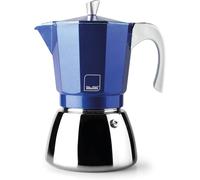 IBILI - Elba Blue espresso machine, 3 cups, 150 ml, cast aluminium, stainless s
