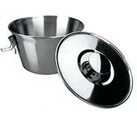 Ibili FLANERO with Lid And Lock 16CM, Stainless Steel, 1 unit