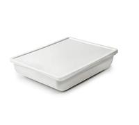 IBILI - Flour Bowl with Comfortable lid, Plastic, White