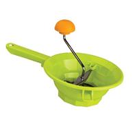 Ibili Food Mill with 1 disc 20 cm, Green/Orange/Silver