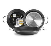 IBILI Fusion Paella Pan, 26 cm, Aluminium, Non-Stick, 2 Servings, Suitable for Induction Hobs