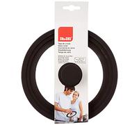 PUMA Glass Cover Prisma 18/20/22 cm with Silicone Edge, Transparent/Black, 22 x 22 x 5 cm