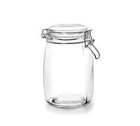 Ibili Glass Storage Jar, Transparent, 800 ml
