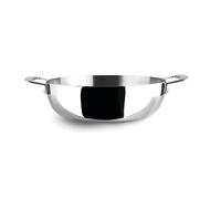 IBILI - Honda Frying pan with Handles Triply Natural 32, Stainless Steel, Suitable for Induction, Without Non-Stick