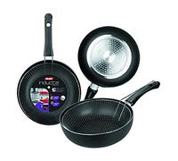 IBILI Inducta Fryer Pan with Basket, 24 cm, Aluminium, Non-Stick, Suitable for Induction Hobs