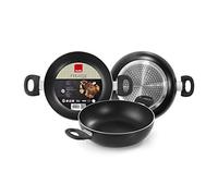 IBILI - Inducta Frying Pan with 2 Handles, 26 cm, Aluminium, Non-Stick, Suitable for Induction Cookers