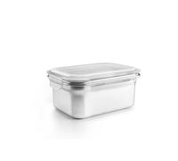IBILI - Keepklin Rectangular 1600 ml Stainless Steel Microwave-Safe Lid