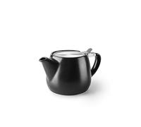 IBILI - Luxor Black Teapot, Porcelain, 540 ml