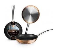 IBILI Natura Copper Frying Pan, 18 cm, Aluminium, Stone-Style Non-Stick Coating, Suitable for Induction Hobs