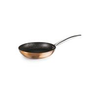 IBILI Natura Copper Frying Pan, 24 cm, Aluminium, Stone-Style Non-Stick Coating, Suitable for Induction Hobs