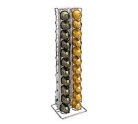 IBILI Nespresso Coffee Capsule Dispenser, 44 Capsules, Chrome-plated Steel