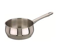 Ibili Oslo Saucepan, 14 cm, Stainless Steel, Suitable for Induction Hobs, Silver