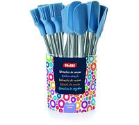 Ibili Pastry Brush and Spatula Set, Multi-Colour, 24-Piece