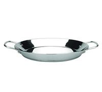 IBILI Premier Paella Pan, 32 cm, Stainless Steel, 5 Servings, Suitable for Induction Hobs