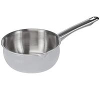 Ibili Saucepan Prisma Belly Shape 16 cm of Stainless Steel/Metal, Silver