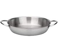 Ibili Dish Prisma Round 16 cm of Stainless Steel, Silver