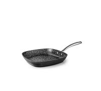 IBILI - Quarzo Wavy Grill 24 cm, Aluminium, Non-Stick, Suitable for Induction, PFAS Free