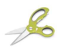 Ibili Scissors Luxe 23 cm, Stainless Steel, Silver/Green, 23 x 6 x 2 cm