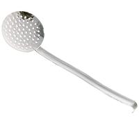 Ibili Skimmer Blanca 10 cm of Enamelled Steel in White, 10 x 10 x 10 cm