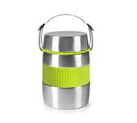 IBILI Solid Food Flask, Class, 1200 ml, Stainless Steel, Double Wall, Metallic