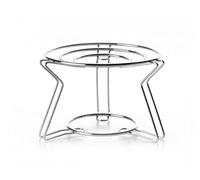 Ibili Support for Burner 16 cm, metal, Silver, 16 x 16 x 15 cm
