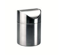 Ibili Table bin Clasica 11,7x16,5 of Stainless Steel, Stainless-Steel, Silver, 11.7 x 11.7 x 16.5 cm